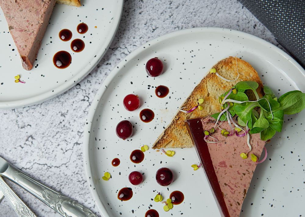 Duck Liver Mousse with Truffle Pâté