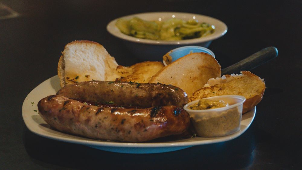 Weisswurst with Potato Salad