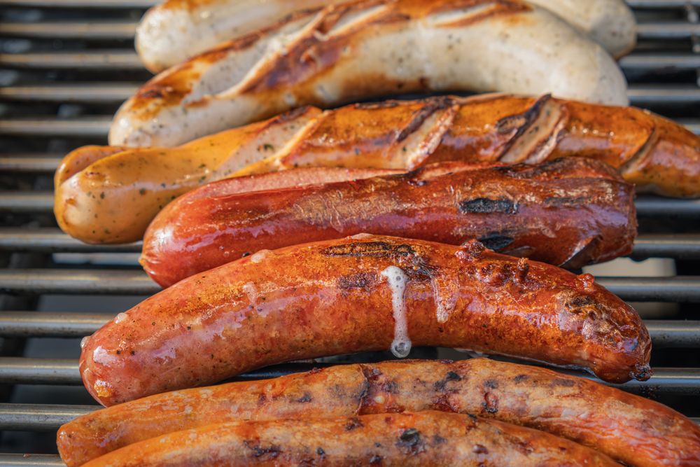 Smoked Spicy Garlic Bratwurst