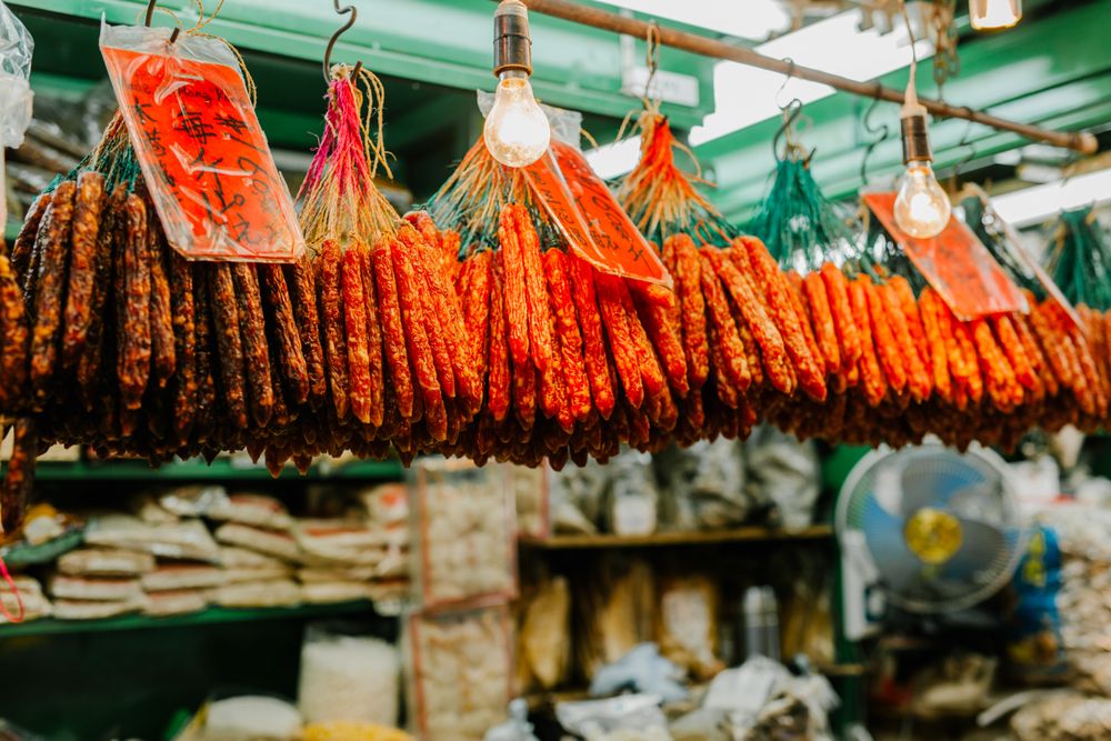 Smoked and Dried Bratwurst